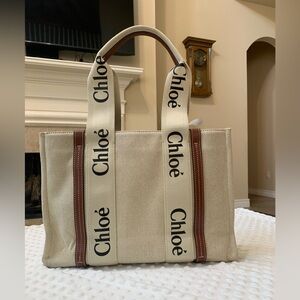 ❌SOLD!! Chloe Woody Tote, medium. AUTHENTIC